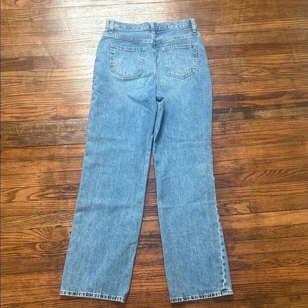 Uniqlo Women's High Rise Jeans - Light Blue - Picture 6 of 11